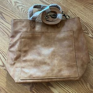 Faux leather bag